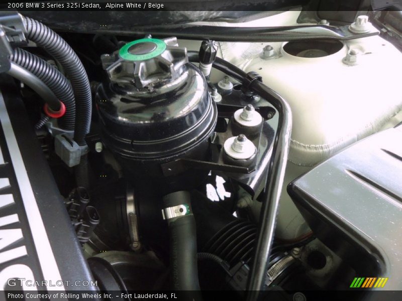 Alpine White / Beige 2006 BMW 3 Series 325i Sedan