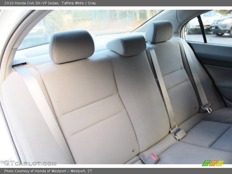 Taffeta White / Gray 2010 Honda Civic DX-VP Sedan