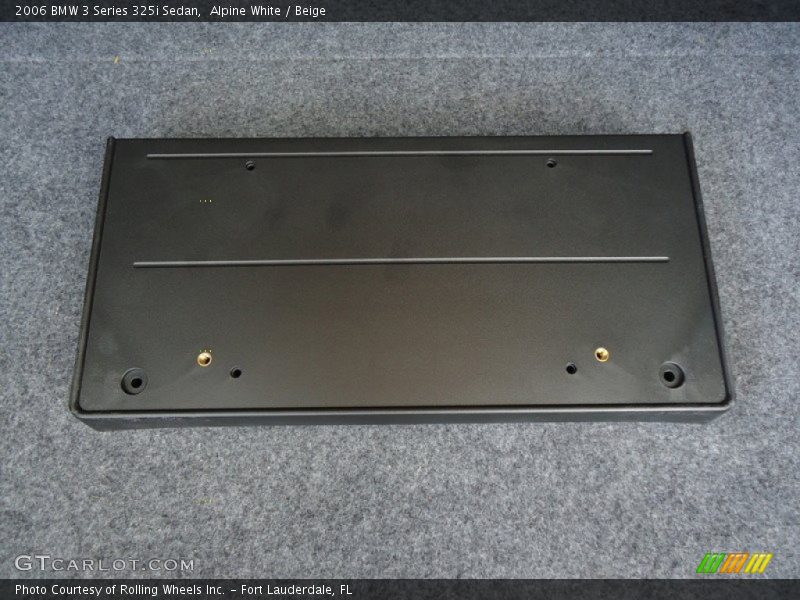 Alpine White / Beige 2006 BMW 3 Series 325i Sedan