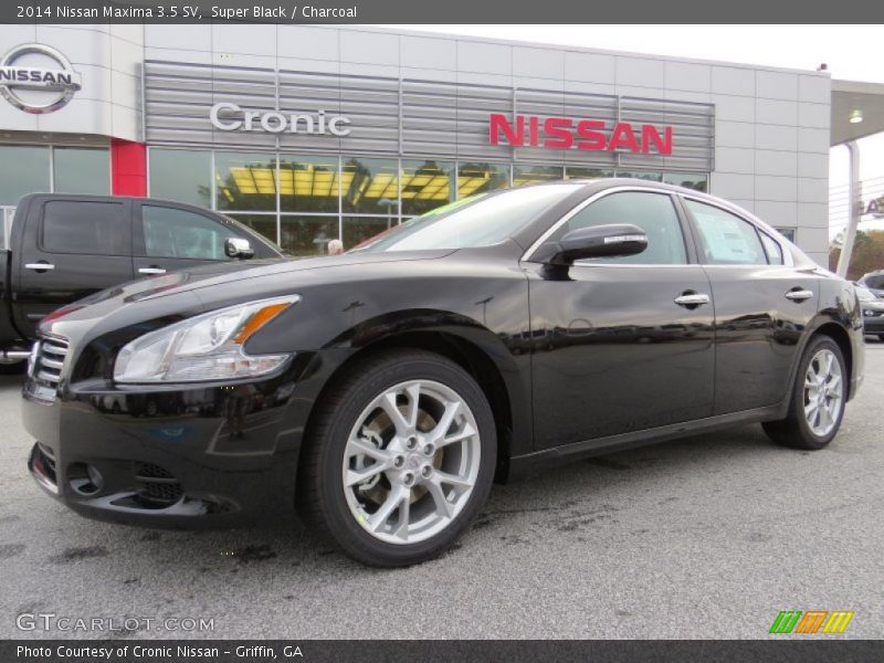 Super Black / Charcoal 2014 Nissan Maxima 3.5 SV