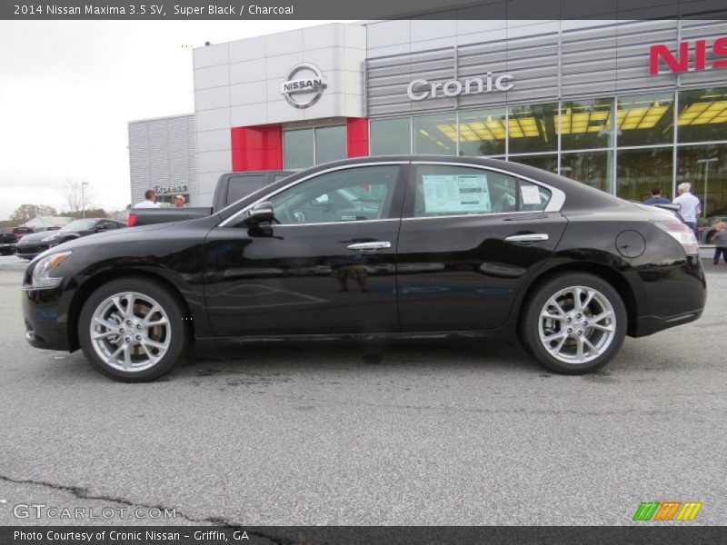 Super Black / Charcoal 2014 Nissan Maxima 3.5 SV