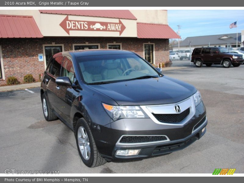 Grigio Metallic / Taupe Gray 2010 Acura MDX