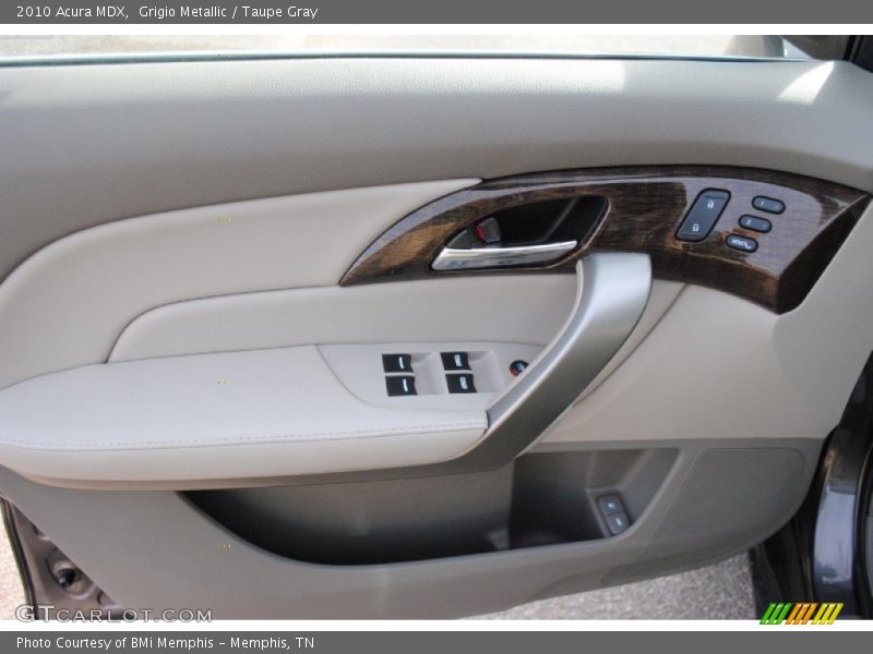 Grigio Metallic / Taupe Gray 2010 Acura MDX