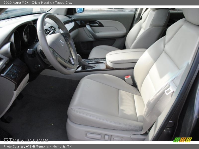 Grigio Metallic / Taupe Gray 2010 Acura MDX