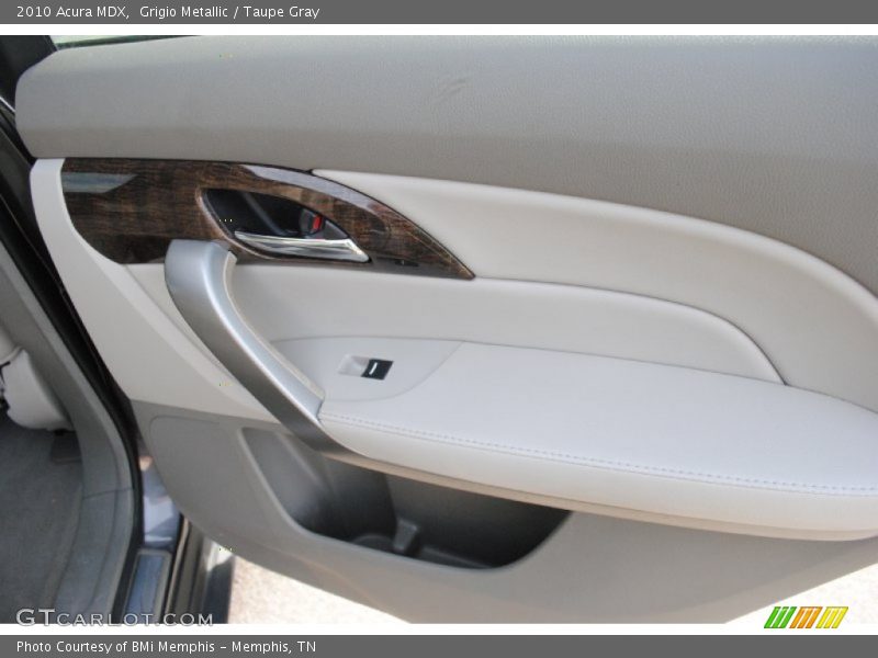 Grigio Metallic / Taupe Gray 2010 Acura MDX