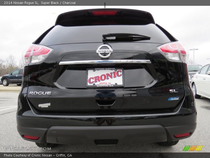 Super Black / Charcoal 2014 Nissan Rogue SL