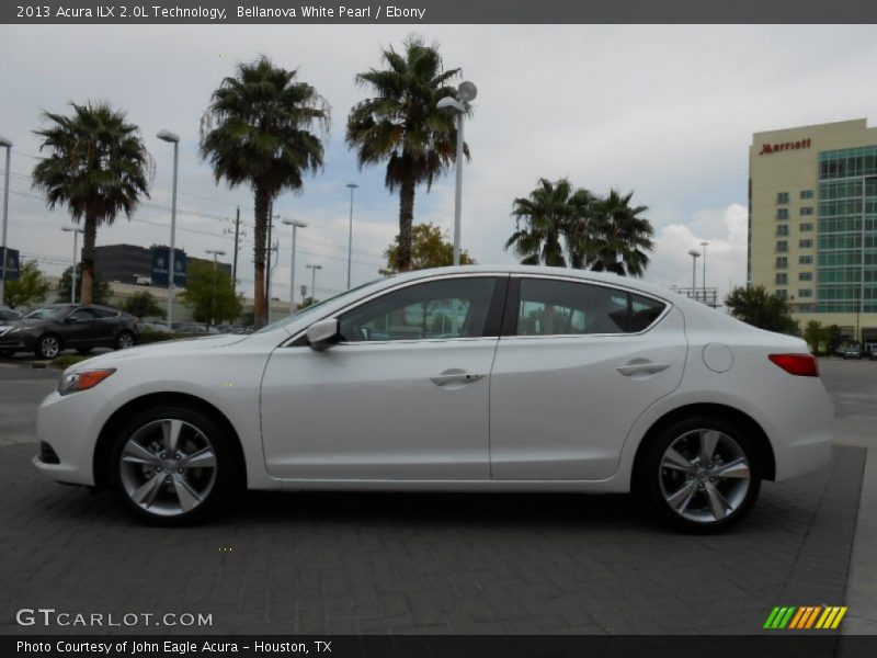 Bellanova White Pearl / Ebony 2013 Acura ILX 2.0L Technology