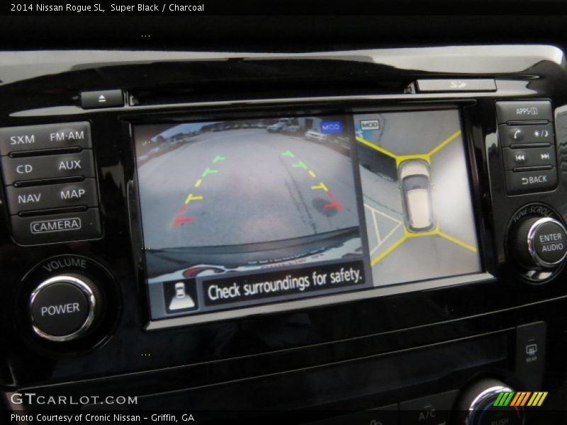 Super Black / Charcoal 2014 Nissan Rogue SL