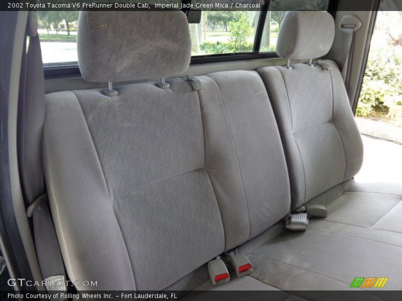 Imperial Jade Green Mica / Charcoal 2002 Toyota Tacoma V6 PreRunner Double Cab