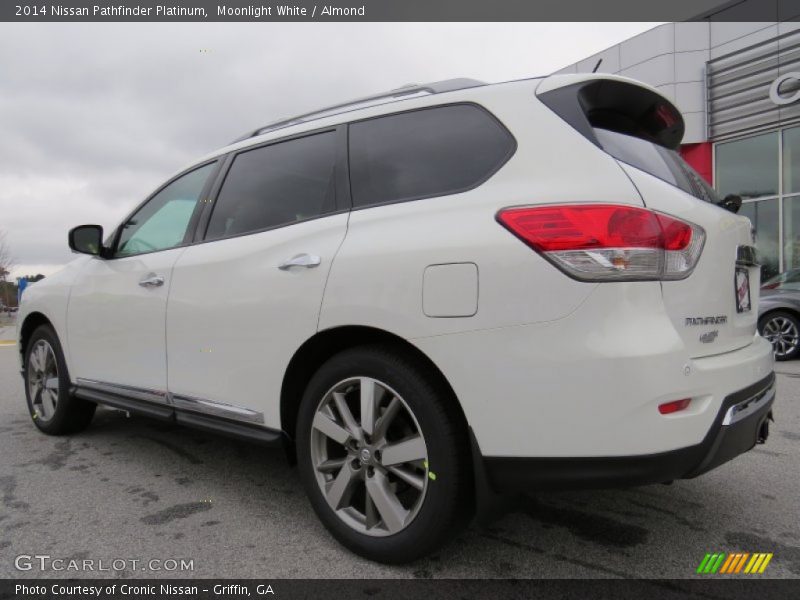 Moonlight White / Almond 2014 Nissan Pathfinder Platinum
