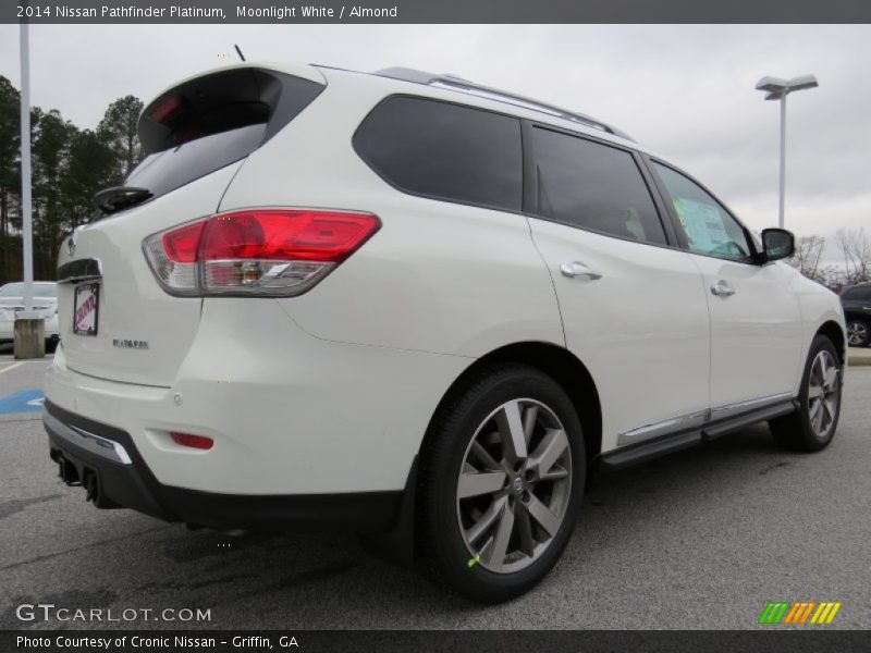 Moonlight White / Almond 2014 Nissan Pathfinder Platinum