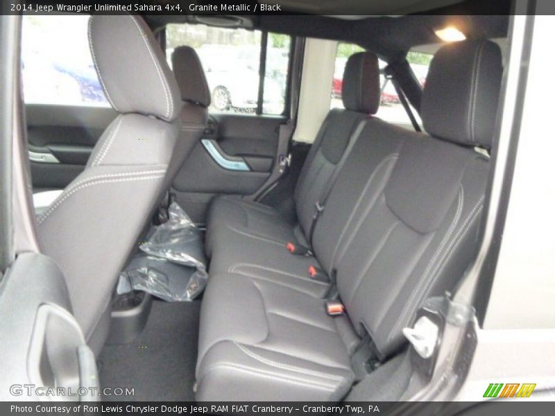 Granite Metallic / Black 2014 Jeep Wrangler Unlimited Sahara 4x4