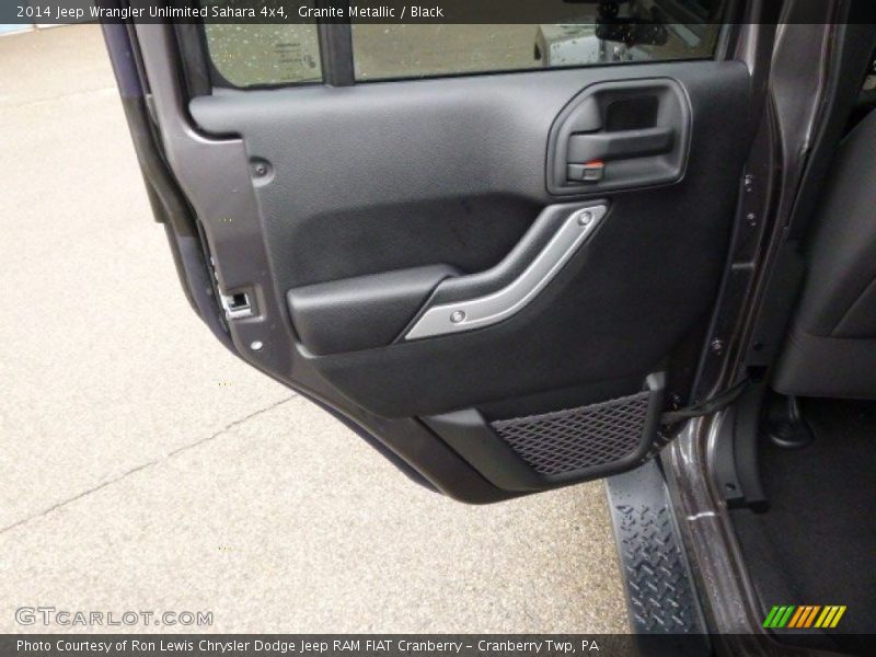 Granite Metallic / Black 2014 Jeep Wrangler Unlimited Sahara 4x4