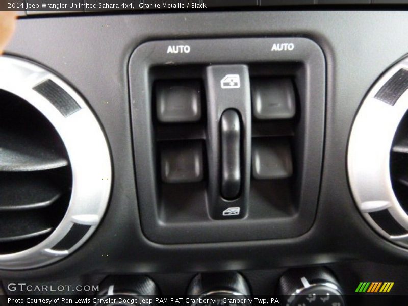 Granite Metallic / Black 2014 Jeep Wrangler Unlimited Sahara 4x4