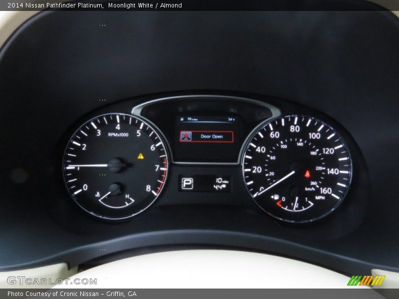 Moonlight White / Almond 2014 Nissan Pathfinder Platinum