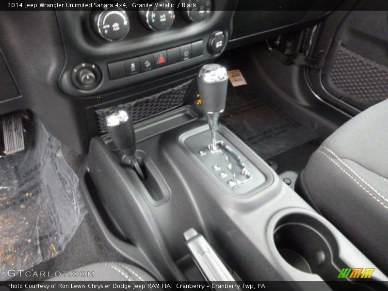 Granite Metallic / Black 2014 Jeep Wrangler Unlimited Sahara 4x4