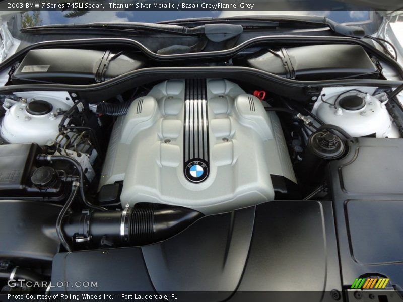 2003 7 Series 745Li Sedan Engine - 4.4 Liter DOHC 32-Valve V8