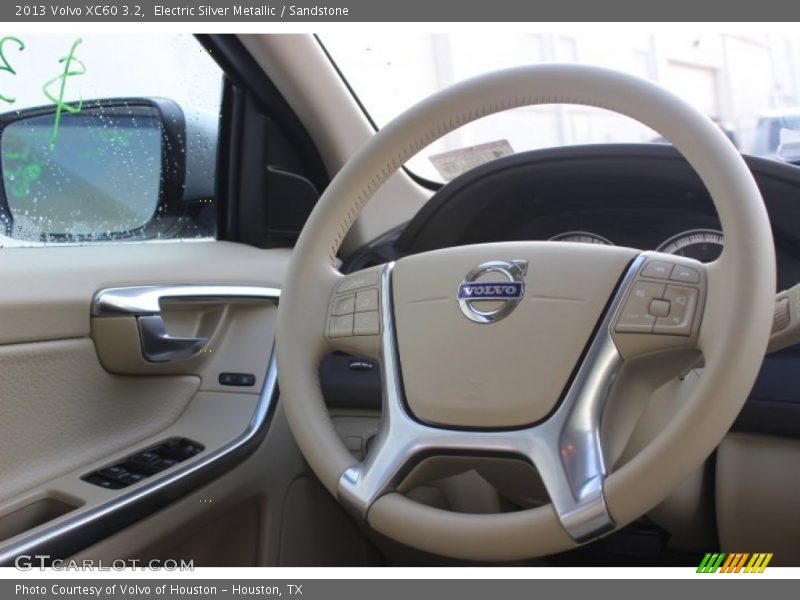Electric Silver Metallic / Sandstone 2013 Volvo XC60 3.2