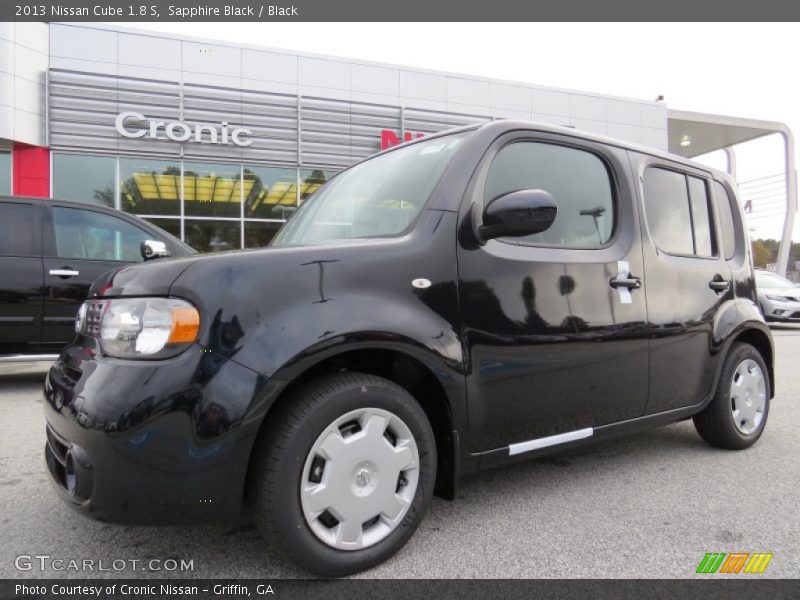 Sapphire Black / Black 2013 Nissan Cube 1.8 S