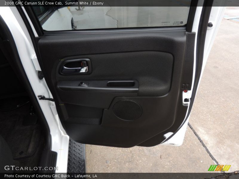 Summit White / Ebony 2008 GMC Canyon SLE Crew Cab