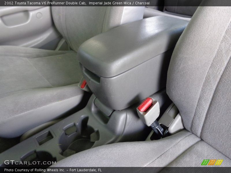 Imperial Jade Green Mica / Charcoal 2002 Toyota Tacoma V6 PreRunner Double Cab