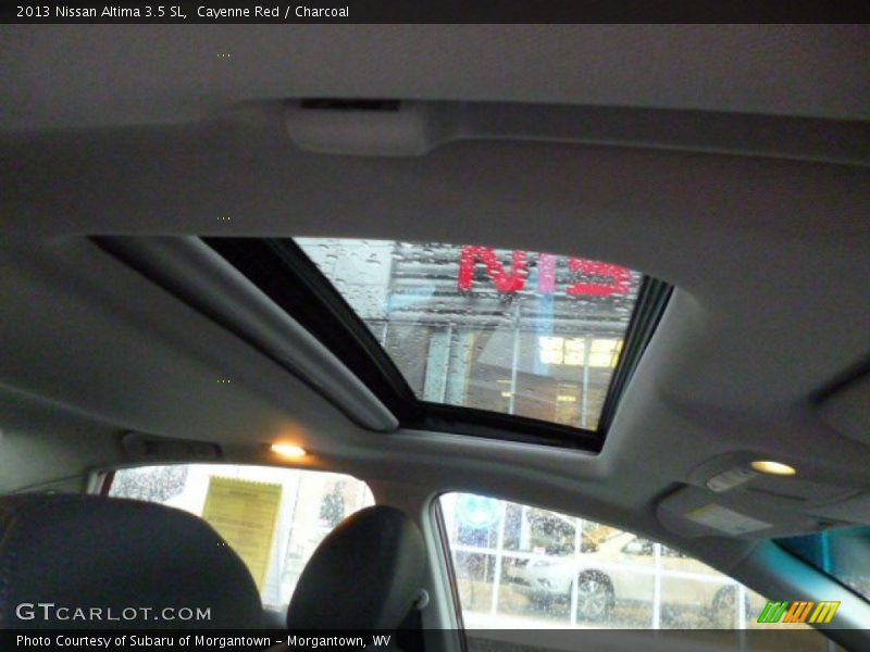 Cayenne Red / Charcoal 2013 Nissan Altima 3.5 SL
