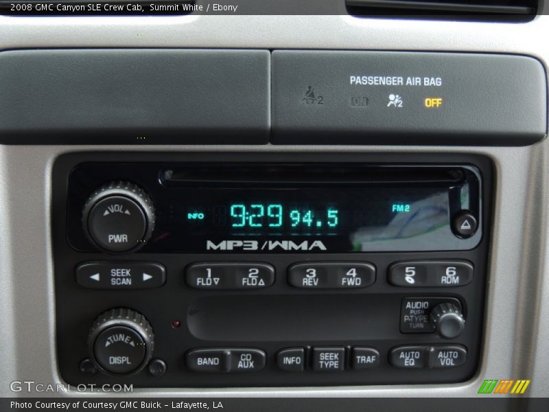 Audio System of 2008 Canyon SLE Crew Cab