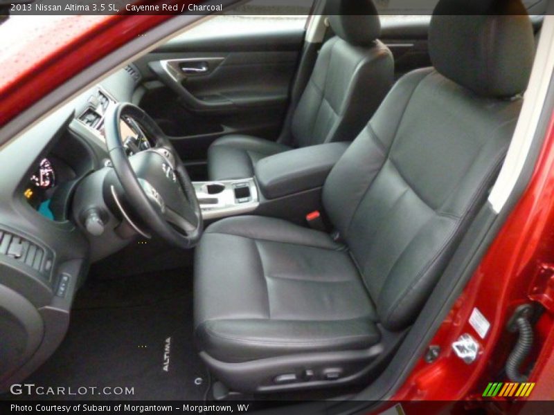 Cayenne Red / Charcoal 2013 Nissan Altima 3.5 SL
