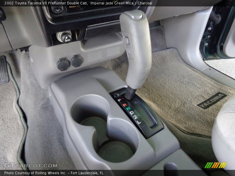 Imperial Jade Green Mica / Charcoal 2002 Toyota Tacoma V6 PreRunner Double Cab