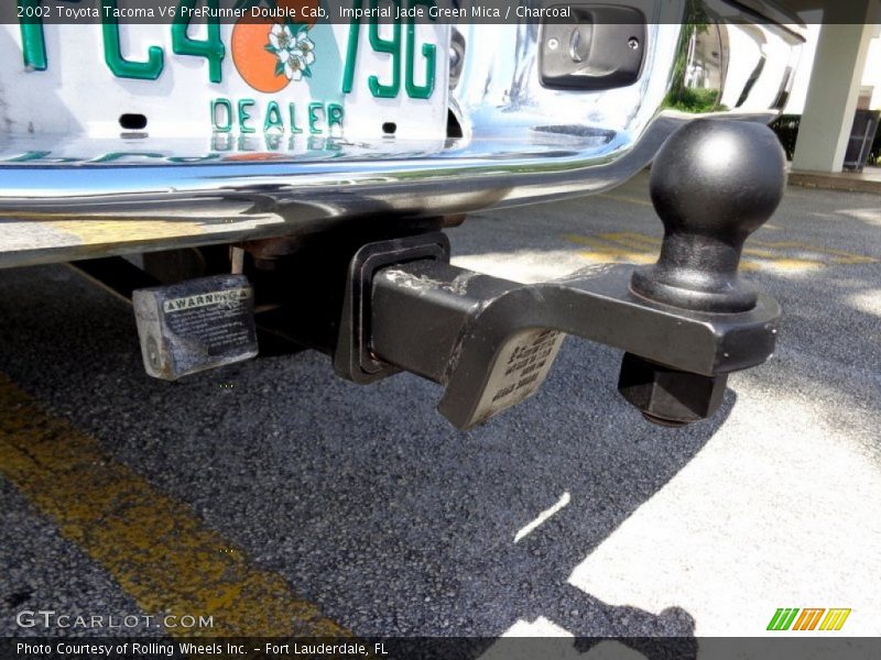 Imperial Jade Green Mica / Charcoal 2002 Toyota Tacoma V6 PreRunner Double Cab