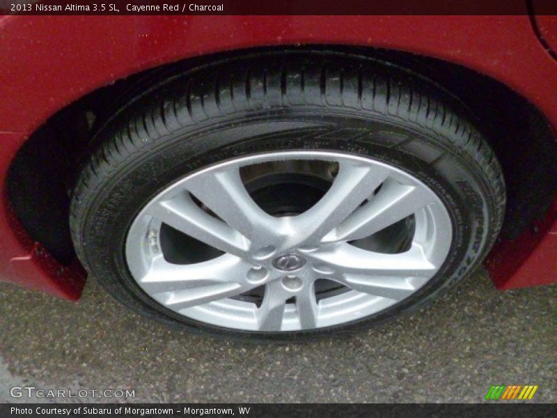 Cayenne Red / Charcoal 2013 Nissan Altima 3.5 SL