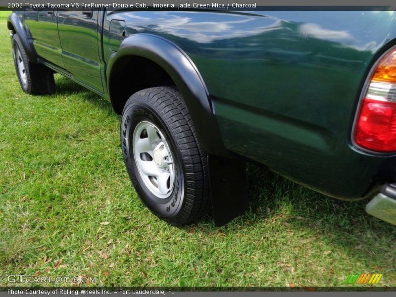 Imperial Jade Green Mica / Charcoal 2002 Toyota Tacoma V6 PreRunner Double Cab