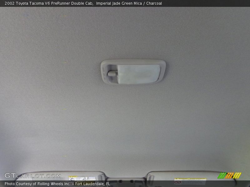 Imperial Jade Green Mica / Charcoal 2002 Toyota Tacoma V6 PreRunner Double Cab