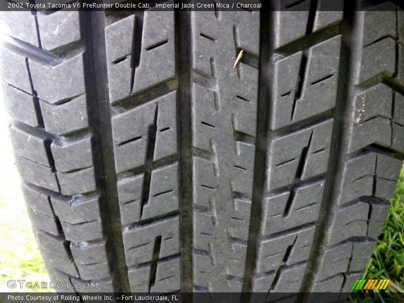 Imperial Jade Green Mica / Charcoal 2002 Toyota Tacoma V6 PreRunner Double Cab