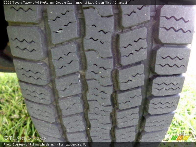Imperial Jade Green Mica / Charcoal 2002 Toyota Tacoma V6 PreRunner Double Cab