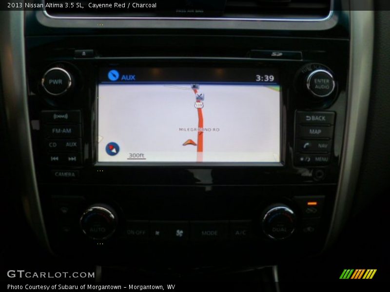 Cayenne Red / Charcoal 2013 Nissan Altima 3.5 SL