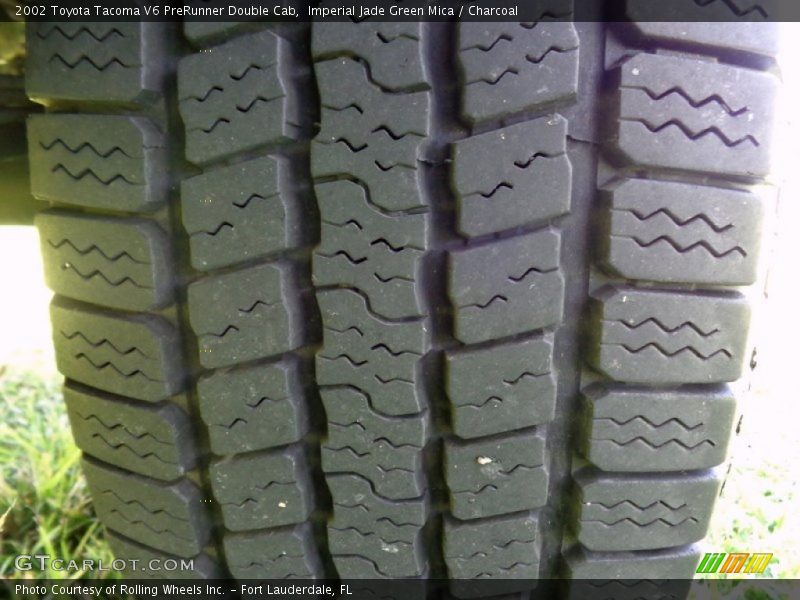 Imperial Jade Green Mica / Charcoal 2002 Toyota Tacoma V6 PreRunner Double Cab