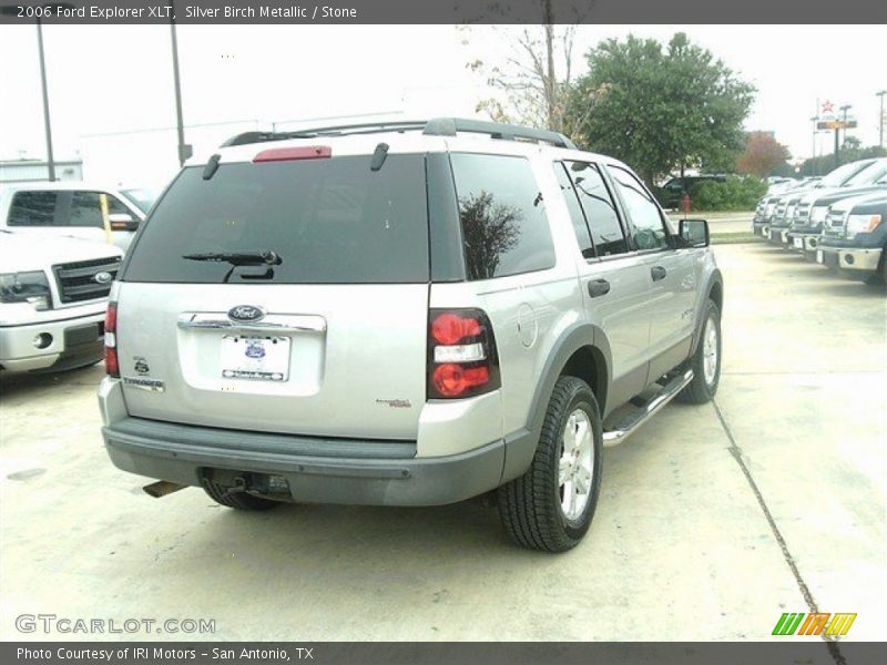 Silver Birch Metallic / Stone 2006 Ford Explorer XLT