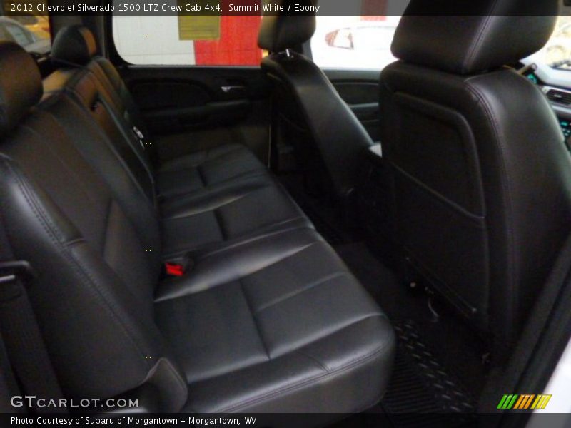Summit White / Ebony 2012 Chevrolet Silverado 1500 LTZ Crew Cab 4x4