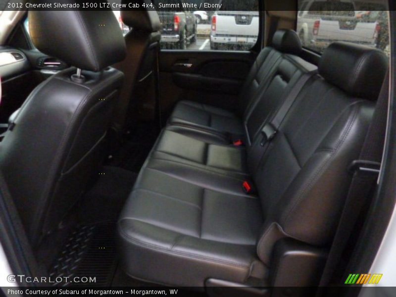 Summit White / Ebony 2012 Chevrolet Silverado 1500 LTZ Crew Cab 4x4
