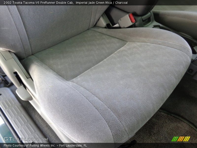 Imperial Jade Green Mica / Charcoal 2002 Toyota Tacoma V6 PreRunner Double Cab