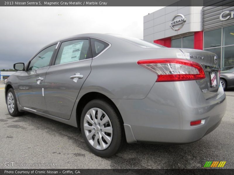 Magnetic Gray Metallic / Marble Gray 2013 Nissan Sentra S