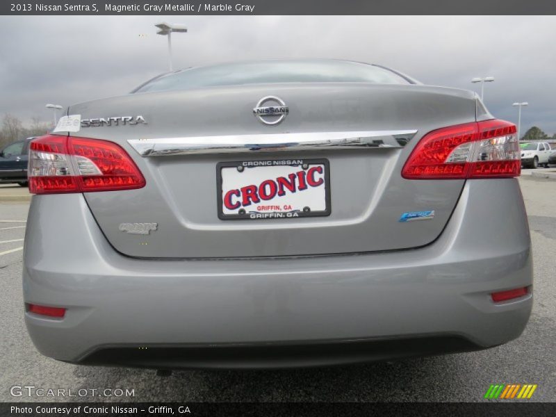 Magnetic Gray Metallic / Marble Gray 2013 Nissan Sentra S
