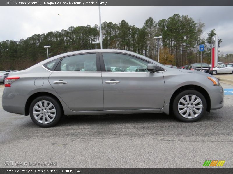 Magnetic Gray Metallic / Marble Gray 2013 Nissan Sentra S