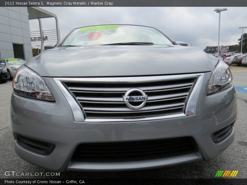 Magnetic Gray Metallic / Marble Gray 2013 Nissan Sentra S