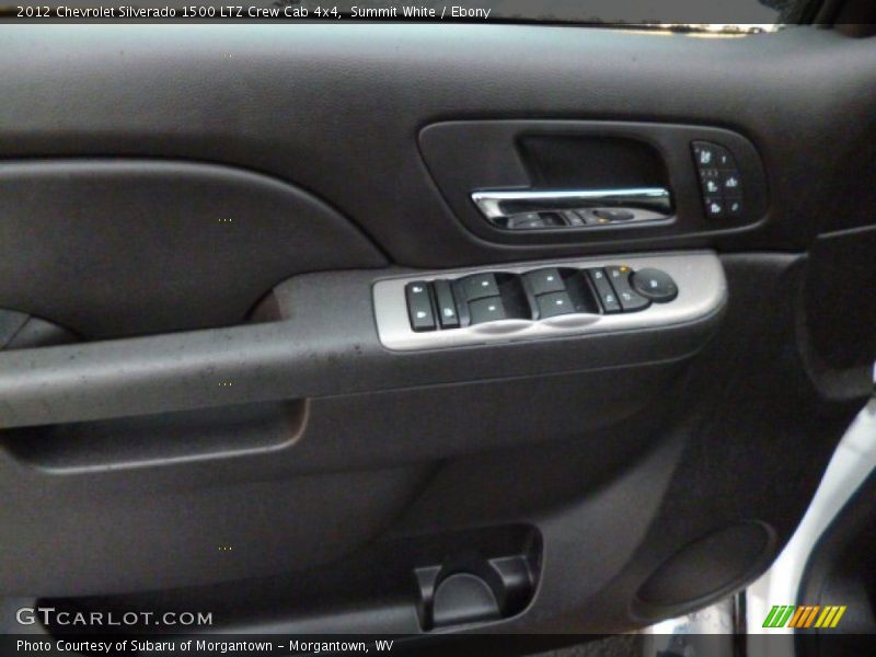Summit White / Ebony 2012 Chevrolet Silverado 1500 LTZ Crew Cab 4x4