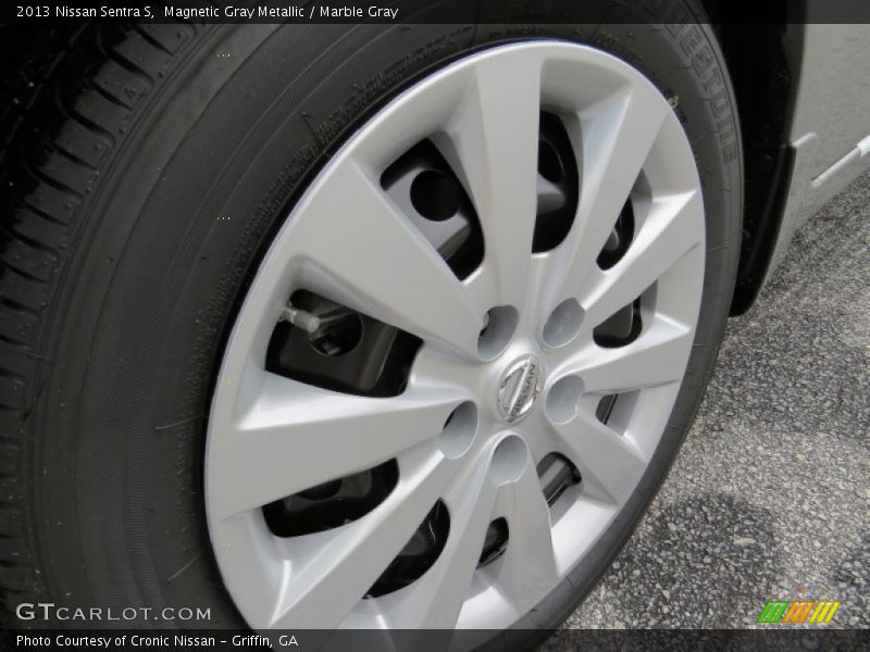 Magnetic Gray Metallic / Marble Gray 2013 Nissan Sentra S