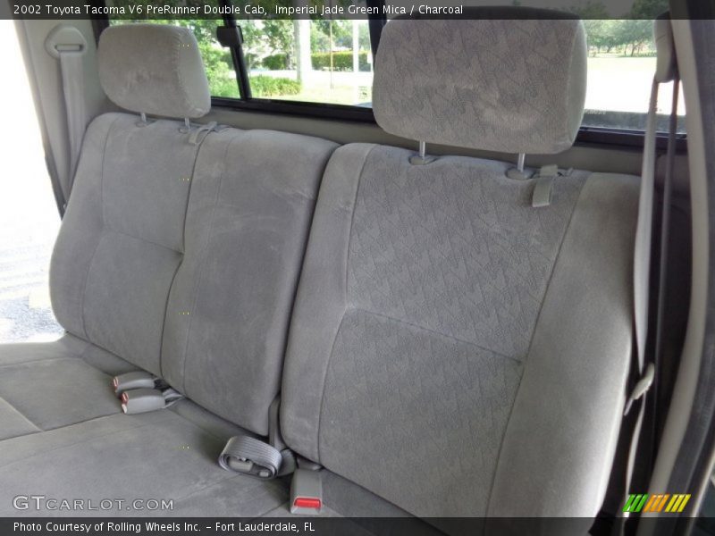 Imperial Jade Green Mica / Charcoal 2002 Toyota Tacoma V6 PreRunner Double Cab