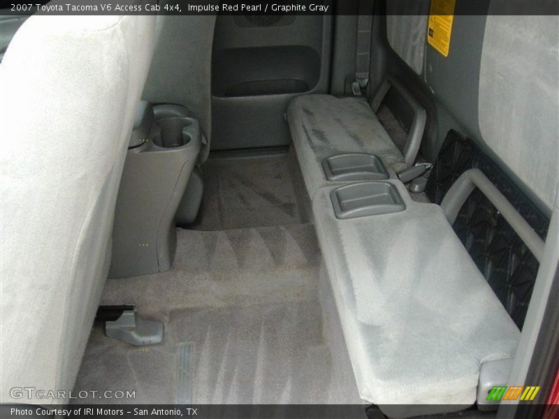Impulse Red Pearl / Graphite Gray 2007 Toyota Tacoma V6 Access Cab 4x4