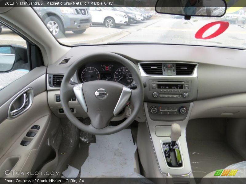 Magnetic Gray Metallic / Marble Gray 2013 Nissan Sentra S